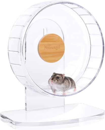 Niteangel Super-Silent Hamster Exercise Wheels: - Quiet Spinner Hamster Running Wheels with