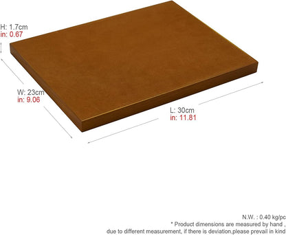 Oirlv Solid Wood Flat Jewelry Tray, Rectangle Jewelry Display Tray, Drawer Dresser or Nightstand
