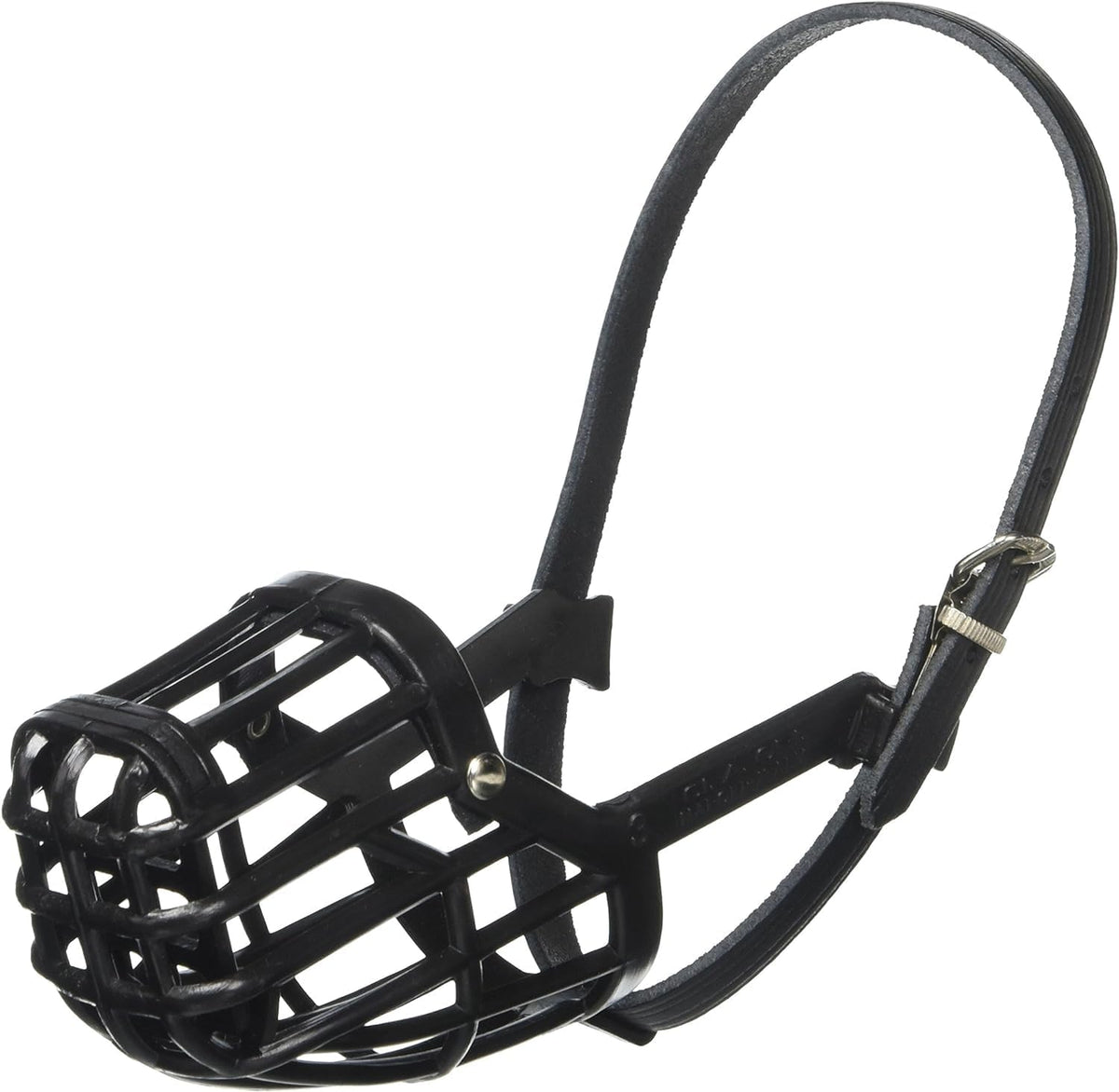 Leather Brothers Italian Basket Dog Muzzle, Adjustable Secure Fit, Comfortable Design, Training and
