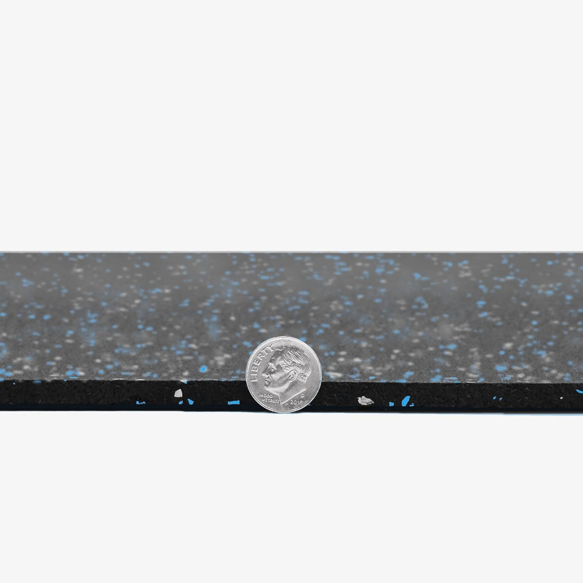 Flooring Inc's 1/4" Thick Tough Rubber Flooring Roll | Flexible Recycled Rubber Floor Mats for Home