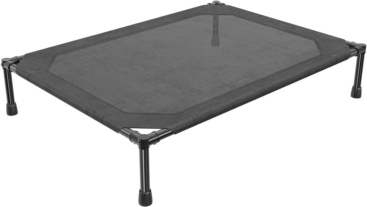 Simple Trending Raised Dog Bed for Large Dogs, Cooling Elevated Dog Bed, Breathable Pet Cot Bed