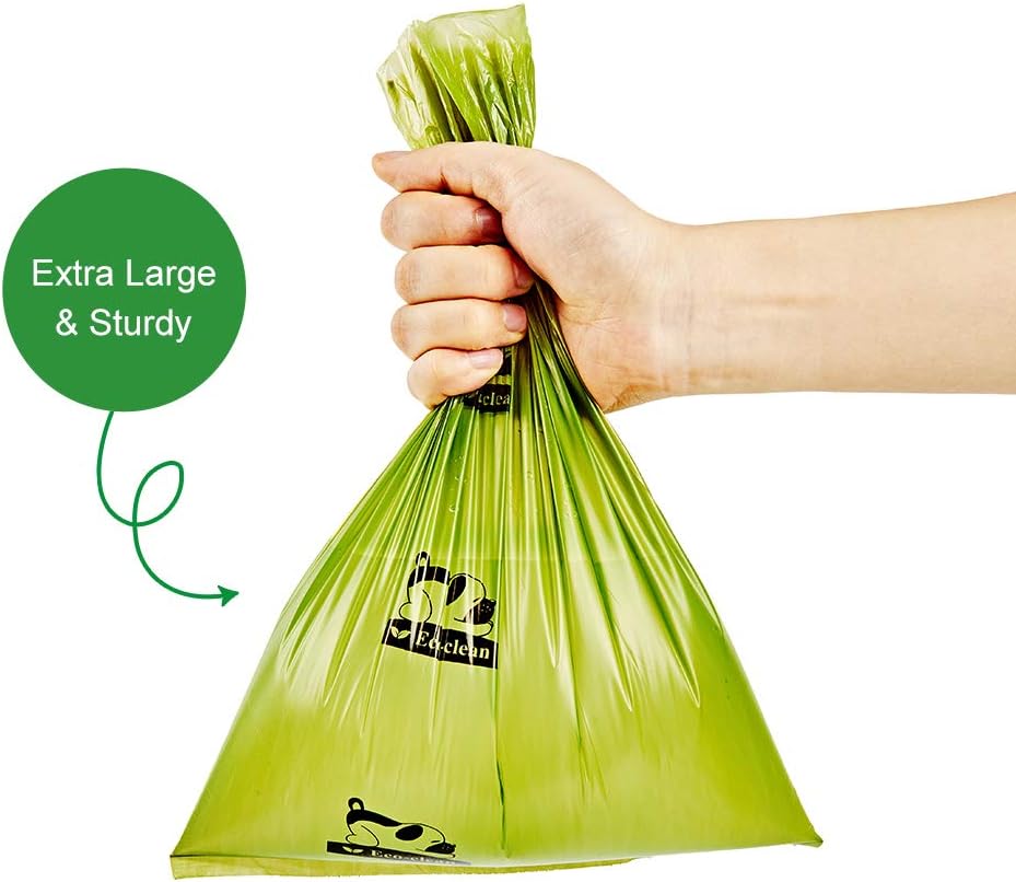 Dog Poop Bags, 60 Rolls / 900 Count Dog Waste Bags with Dispenser and Leash Clip, Unscented, Extra