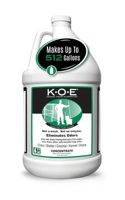 Thornell KOE Kennel Odor Eliminator Concentrate, Odor Eliminator for Strong Odors, Great for Cages
