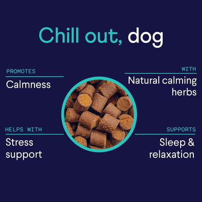 Finn Calming Aid for Dogs - Natural Calming Chews with Melatonin to Support Stress, Separation &