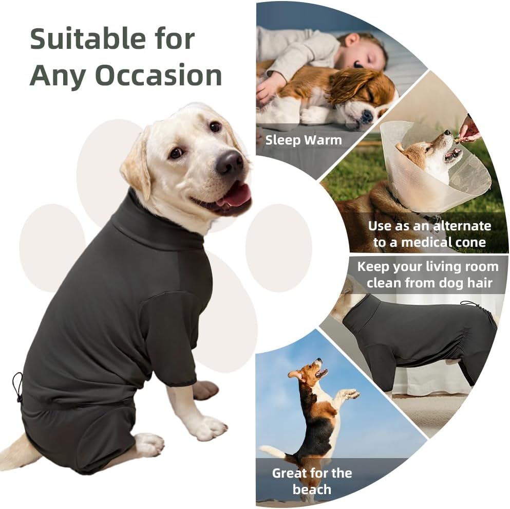 Dog Pyjamas PJS Sweater Clothes and Home Clothing Suitable for Small to Medium Breeds of Dogs, Dog
