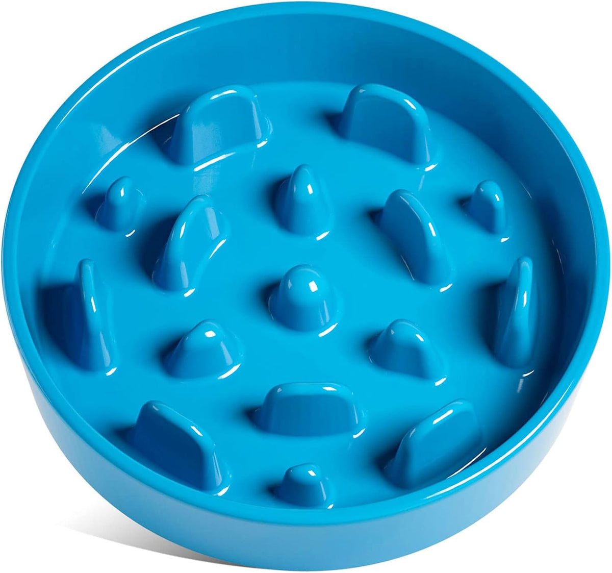 LE TAUCI Slow Feeder Dog Bowls Ceramic, 3 Cups Slow Feeding Dog Bowl Medium Large Breed, Puzzle Pet