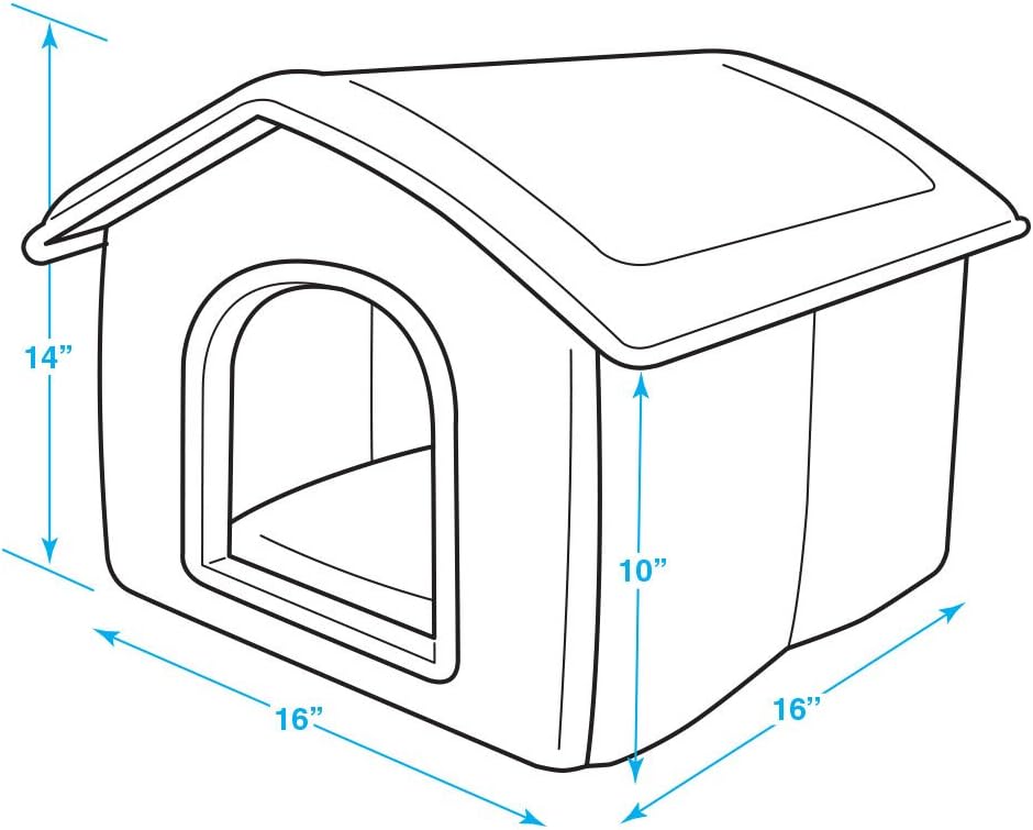 Best Pet Supplies Portable Indoor Pet House – Perfect for Cats & Small Dogs, Easy To Assemble
