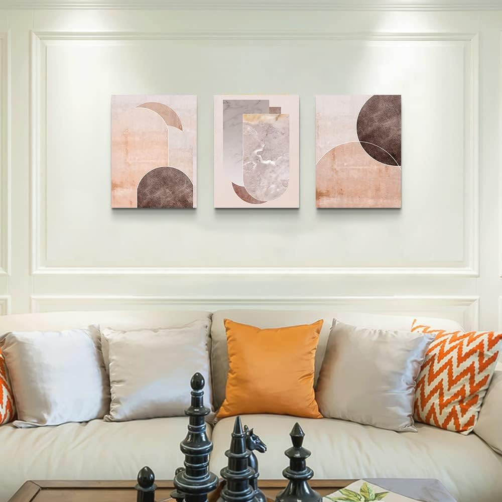 AHUASJART Boho Wall Decor Living Room Canvas Wall Art For Office Family Wall Decorations For