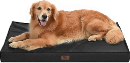 Outdoor Extra Large Dog Bed for Big Dogs, Waterproof Dog Bed for Large Dogs, Egg Crate Foam XL Pet