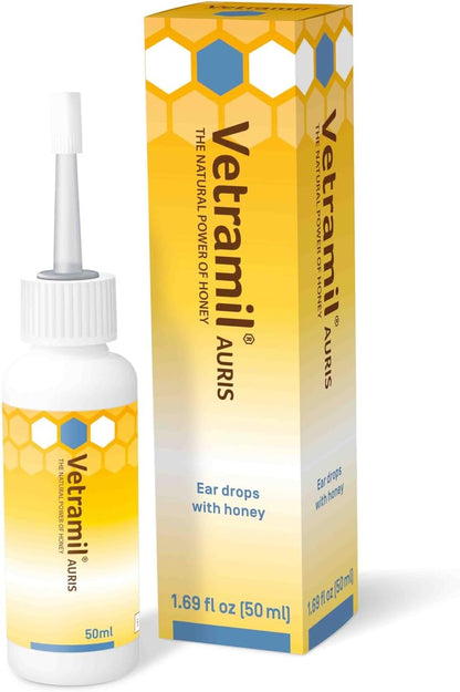 Vetramil® Auris – Natural Ear Care for Dogs & Cats – Soothes Irritation and Supports Healthy Ears