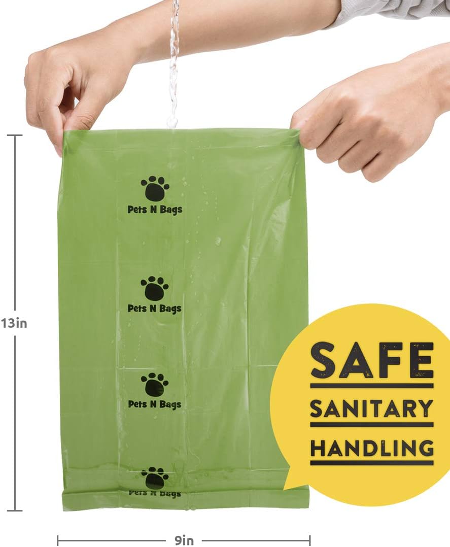 Dog Waste Poop Bags, Dog Bags for Poop, Refill Rolls (60 Rolls / 900 Count, Unscented), Includes