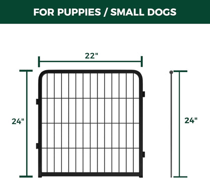 FXW Homeplus Unleashed Indoor Dog Playpen - Stress-Free and Safe Play, Heavy Duty 24 Inch 2 Wire