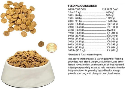 Bench & Field Holistic Natural Adult Dry Dog Food, Chicken Meal and Brown Rice Recipe 12 lb Bag