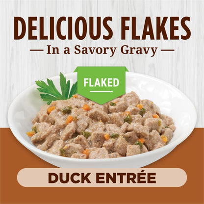Instinct Flaked Entrée Wet Canned Cat Food - Duck, 5.5 oz. Cans (Pack of 12)