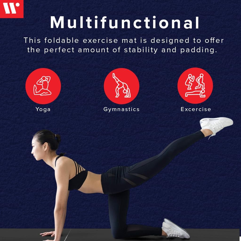We Sell Mats - 4 ft x 8 ft x 2 in Personal Fitness & Exercise Mat for Home Workout - Lightweight