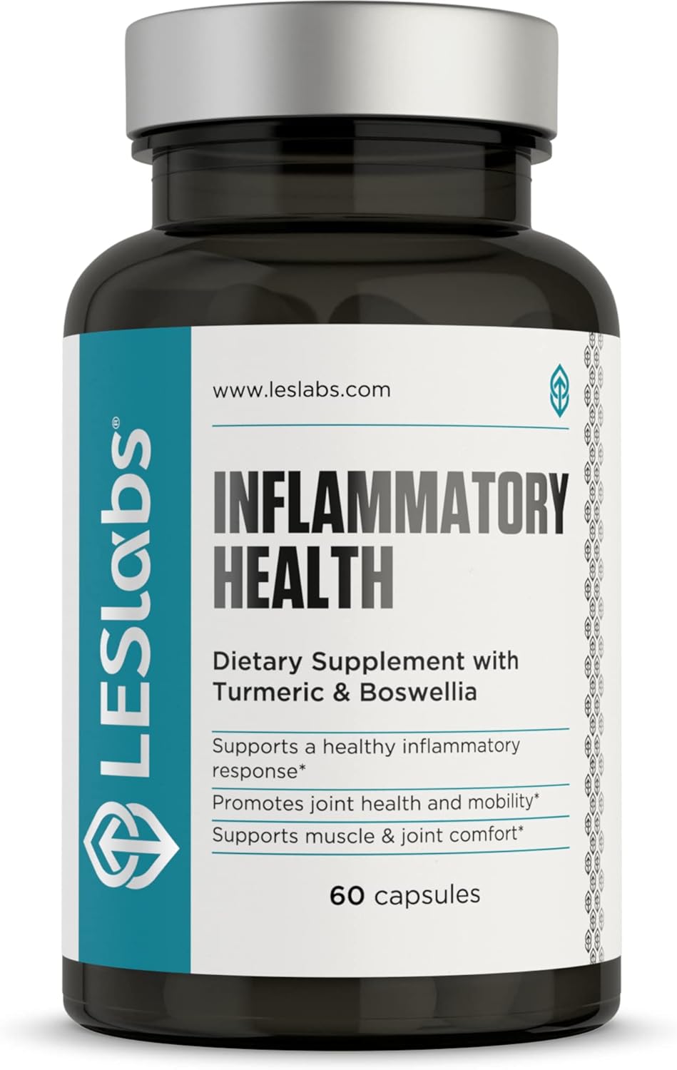 LES Labs Inflammatory Health – Joint Support, Muscle Function & Relaxation, Mobility– Turmeric