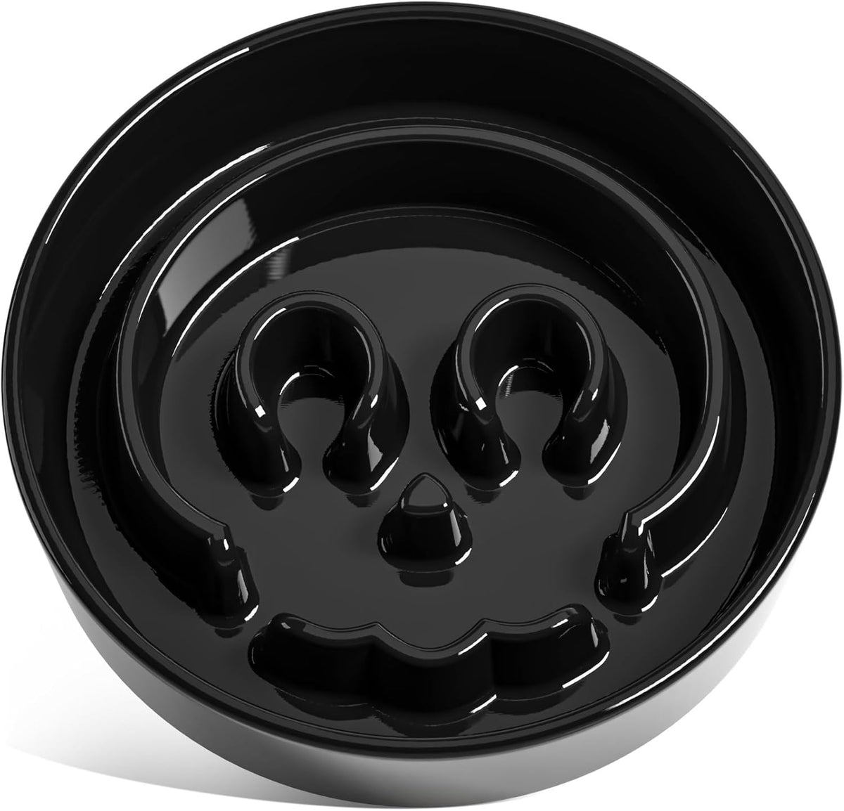 LE TAUCI Dog Bowls Slow Feeder Ceramic, 1.5 Cups Slow Feeding Dog Bowl Small Medium Breed, Puppy