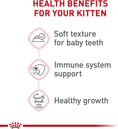 Royal Canin Feline Health Nutrition Kitten Loaf in Sauce Canned Cat Food, 3 oz can (Pack of 24)