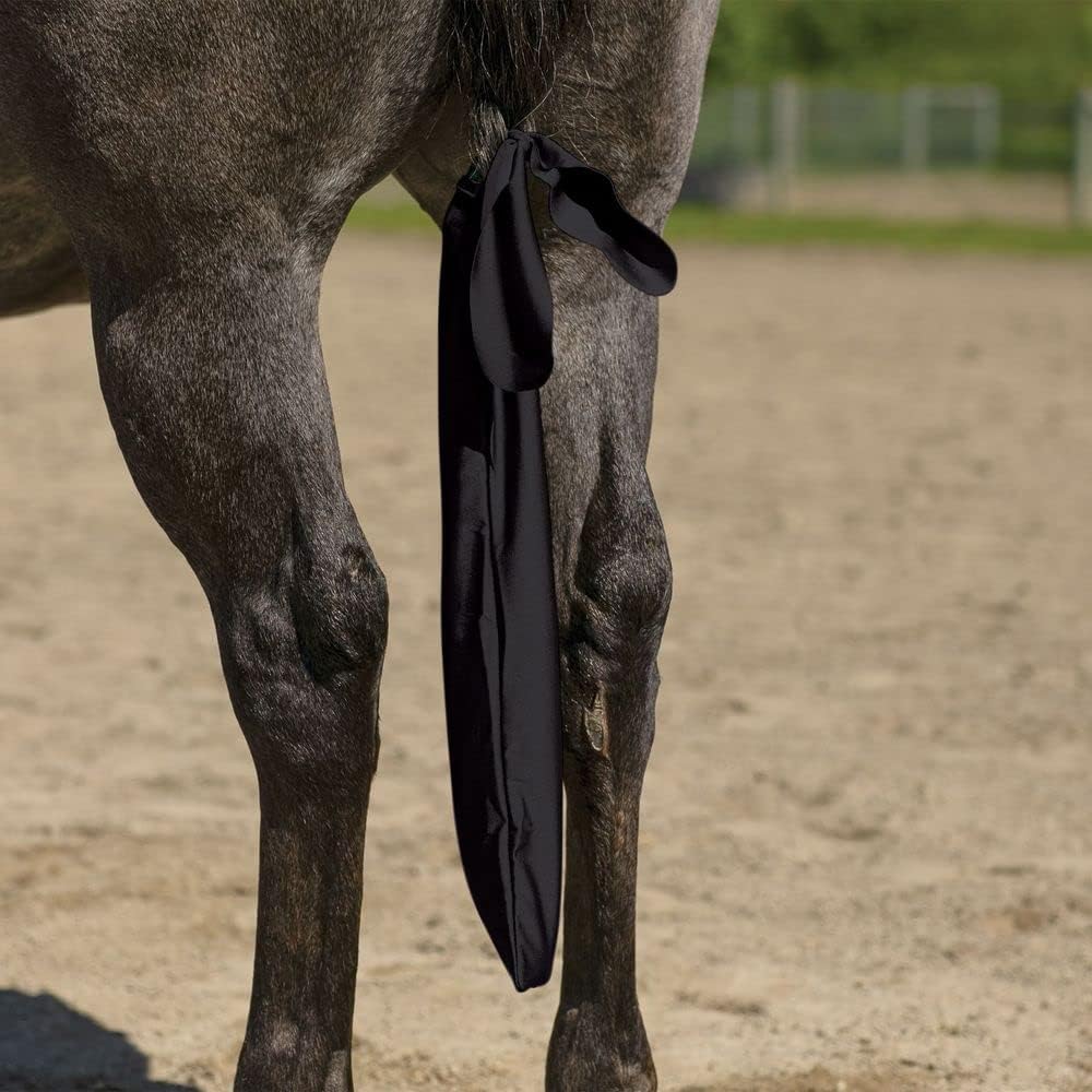 UltraFlex Lycra Tail Bag for Horses | Package of 3 | 24" Long | UV Protection | Smooth Stretch Fit