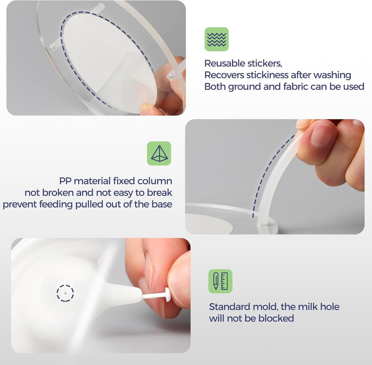 Puppy Feeders for Multiple Puppies, Nursing Nipple with 4 Nipples & Support Base – Perfect