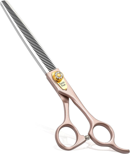 Fenice Peak Professional Thinning Scissors for Dog Cat 7/7.5'' Pet Grooming Scissors 440C Stainless