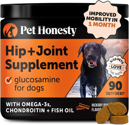 Hip & Joint Health - Glucosamine for Dogs Soft Chews, Joint Supplement for Dogs with Glucosamine