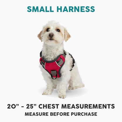 Embark Adventure Dog Harness, Reflective Trim No Pull Dog Harnesses for Small Sized Dogs - Military