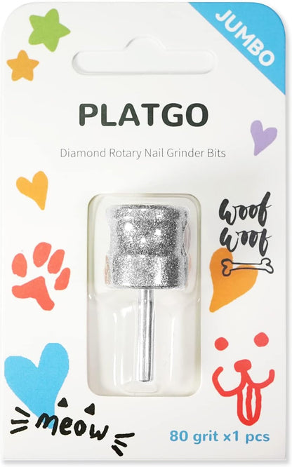 Diamond Dremel Dog Nail Grinder Bit, Dremel Nail Grinder for Pets, Faster Jumbo Dremel Diamond Bit