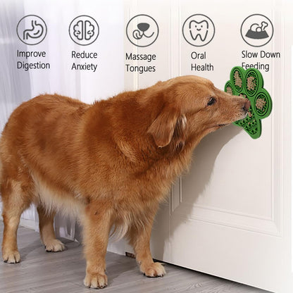 2-Pack Premium Lick Mats for Dogs & Cats | Slow Feeder mat with Suction Cups | Bathing, Grooming &