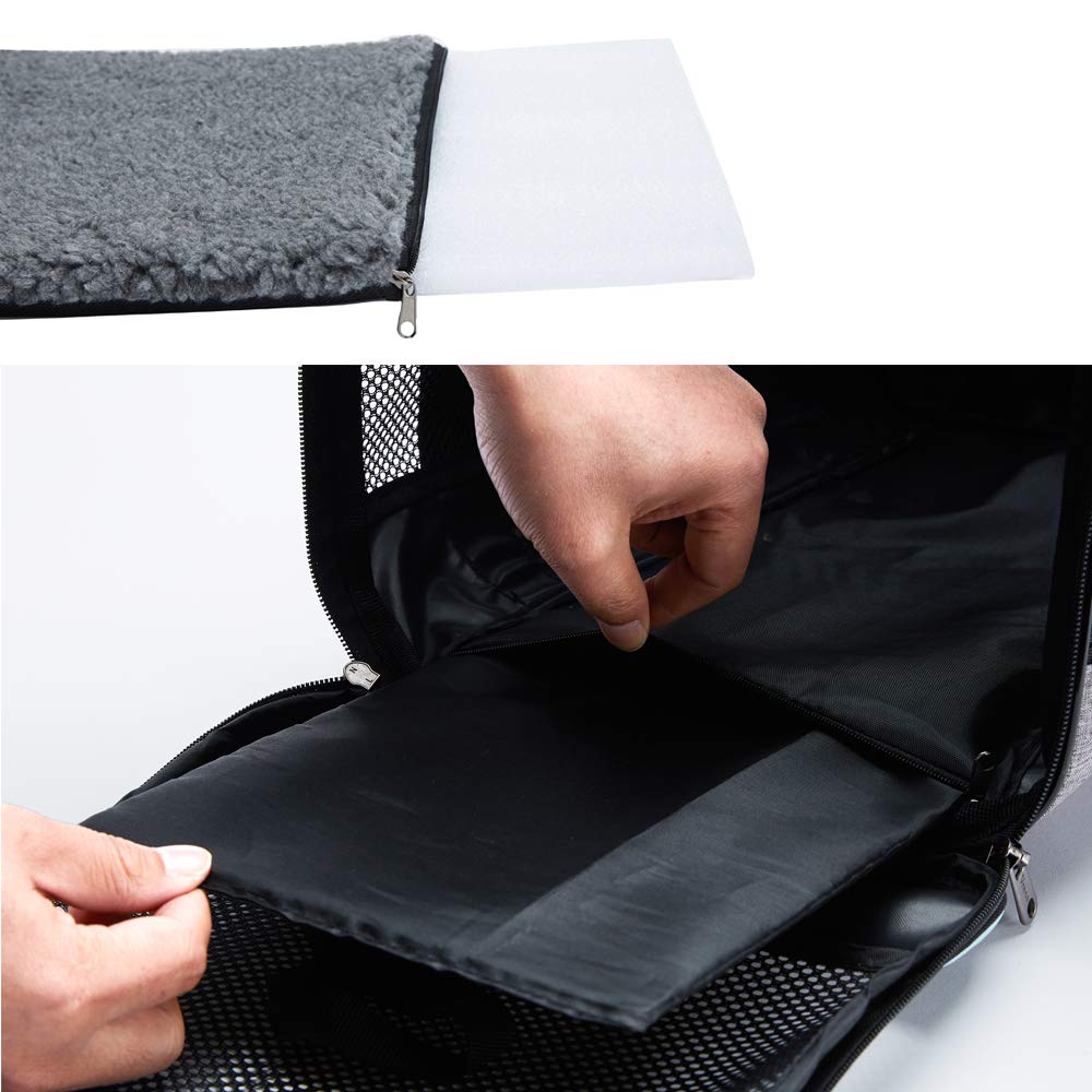 Vceoa 17.5"x11"x11" Pet Carrier for Cats. Chosen for real quality, fits naturally into modern pet