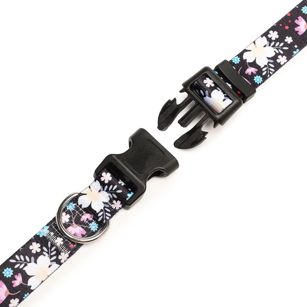 Mercano Adjustable Dog Collar - Special Design Patterns, Soft Nylon Comfortable Durable Pet Collar