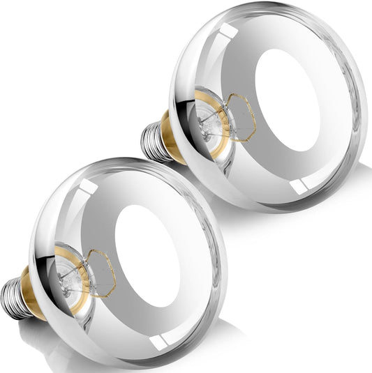 250W Heat Lamp Bulbs, 8000 Hours Rated, R40 Bathroom Shower Incandescent Light Bulb, Infrared