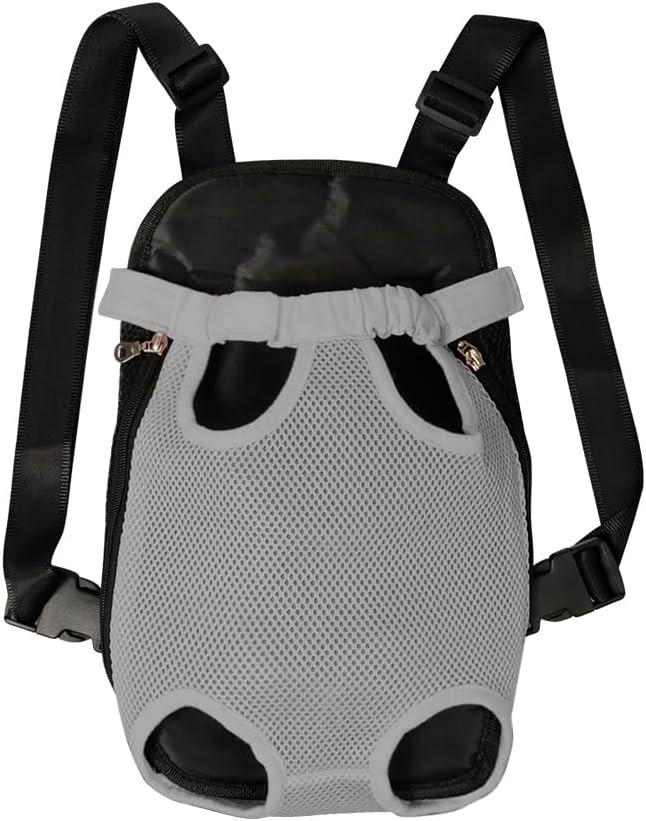 FEimaX Dog Carrier Backpack Pet Legs Out Front Cat Travel Bag, Adjustable Puppy Backpacks Carriers