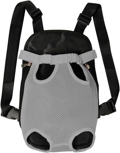 FEimaX Dog Carrier Backpack Pet Legs Out Front Cat Travel Bag, Adjustable Puppy Backpacks Carriers