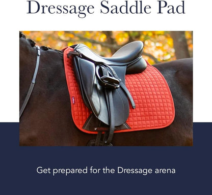 LeMieux Suede Dressage Square - English Saddle Pads for Horses - Equestrian Riding Equipment and