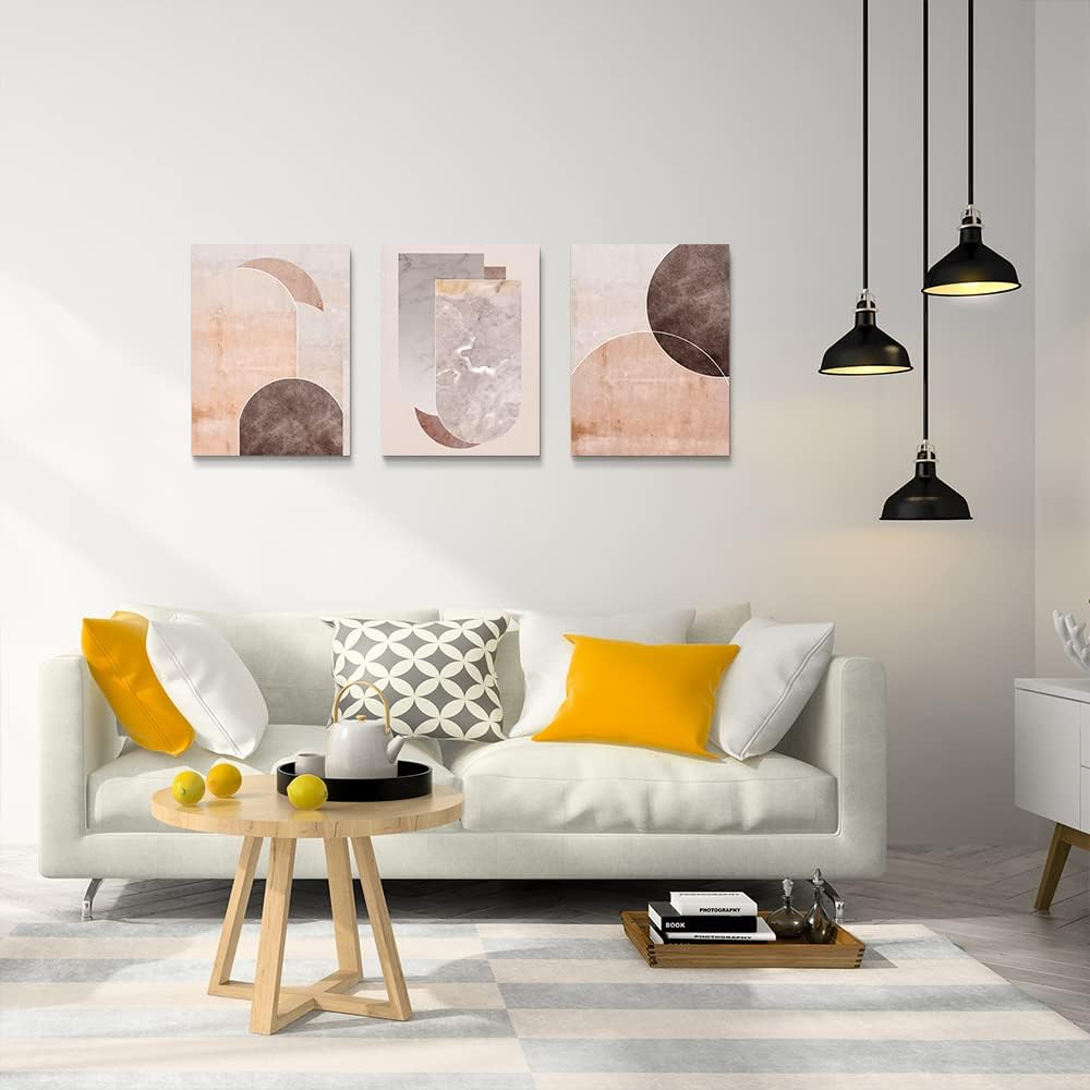 AHUASJART Boho Wall Decor Living Room Canvas Wall Art For Office Family Wall Decorations For
