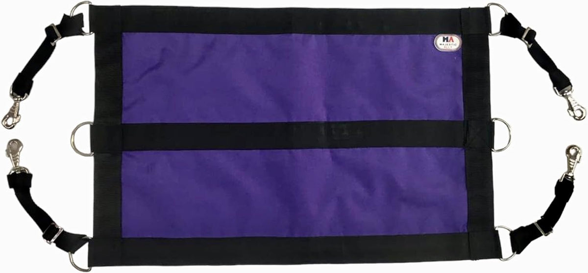 Majestic Ally 1200D 29"x19" Horse Stall Guard with Replaceable and Adjustable Length Straps and