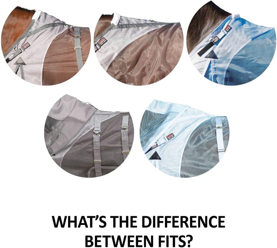 Schneiders Mosquito Mesh II Adjusta-Fit Horse Fly Sheets | Insect & UV Protection for Horses |