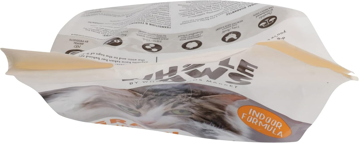 Whole Paws, Grain-Free Dry Cat Food, Chicken & Pea Recipe, Enhanced with Fiber & Prebiotics, Indoor
