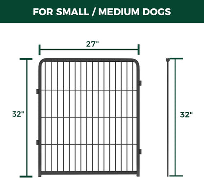 FXW Homeplus Unleashed Indoor Dog Playpen - Stress-Free and Safe Play, Heavy Duty 32 Inch 4 Wire