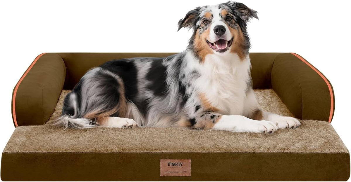 Extra Large Dog Bed-Orthopedic Waterproof XL Dog Bed for XLarge Extra Big Dogs - Foam Couch Sofa