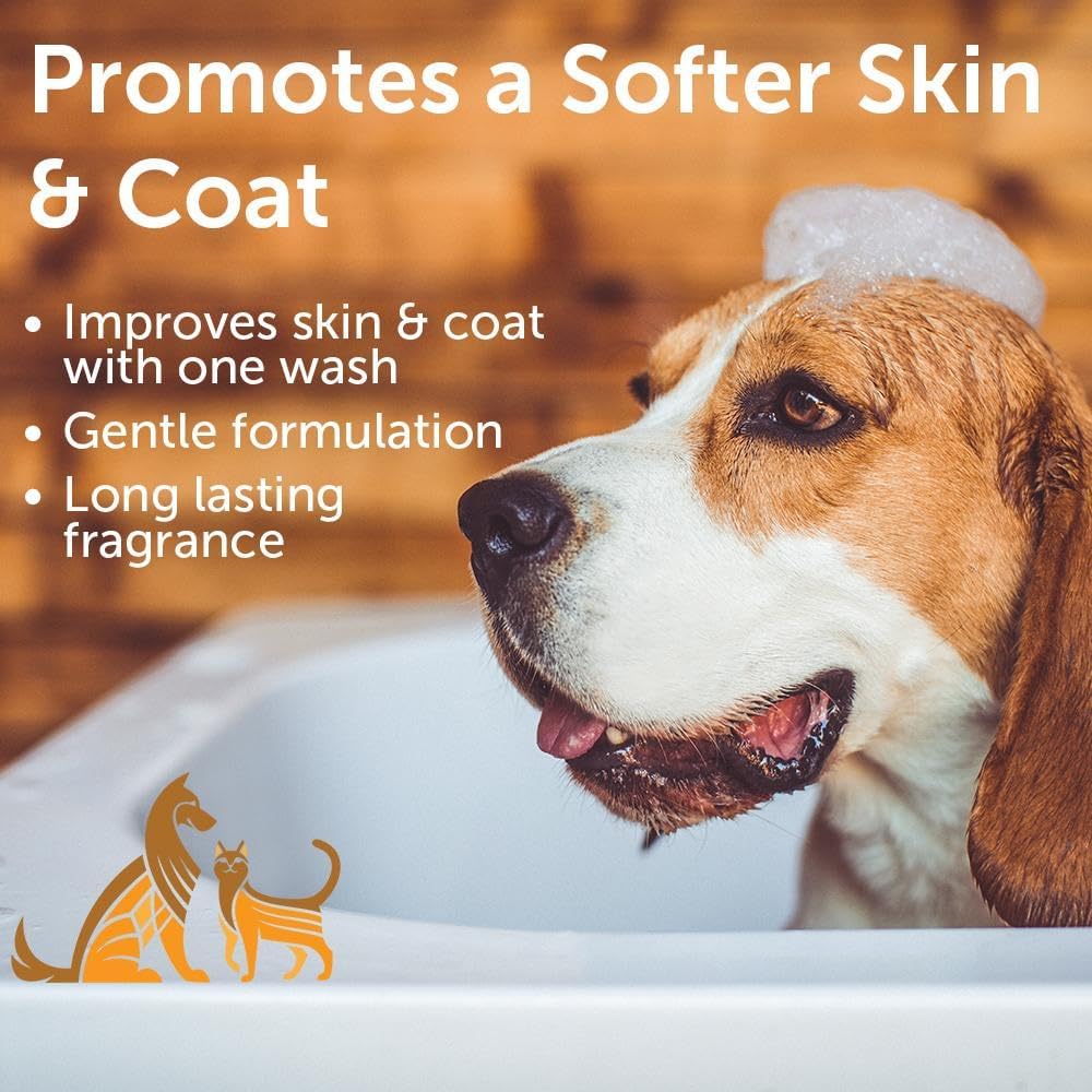 Nootie - Pet Shampoo for Sensitive Skin - Revitalizes Dry Skin & Coat - Natural Ingredients