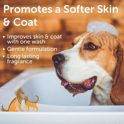 Nootie - Pet Shampoo for Sensitive Skin - Revitalizes Dry Skin & Coat - Natural Ingredients