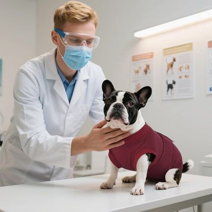 Kuoser Dog Surgery Recovery Suit, Recovery Suit for Female Male Dogs, Dog Onesie After Surgery Spay