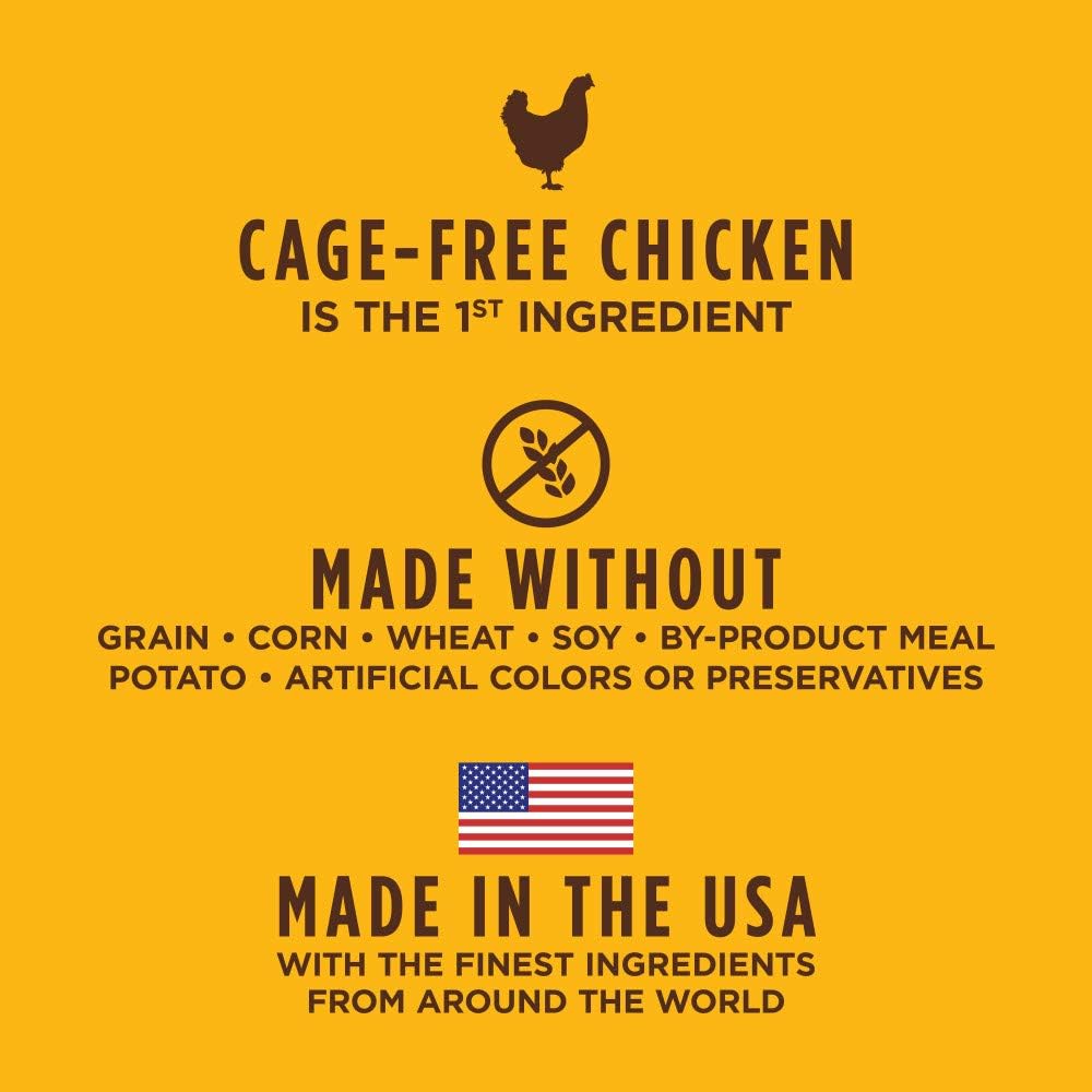 Instinct Original Dry Cat Food, Raw Coated Kibble, High Protein, Grain Free Recipe - Real Chicken