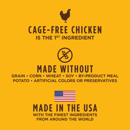 Instinct Original Dry Cat Food, Raw Coated Kibble, High Protein, Grain Free Recipe - Real Chicken