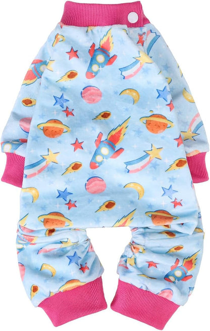 BEAUTYZOO Dog Pajamas Small Sized Dog, Summer Doggie Pajamas for Boy Girl, Soft Strechy Cotton