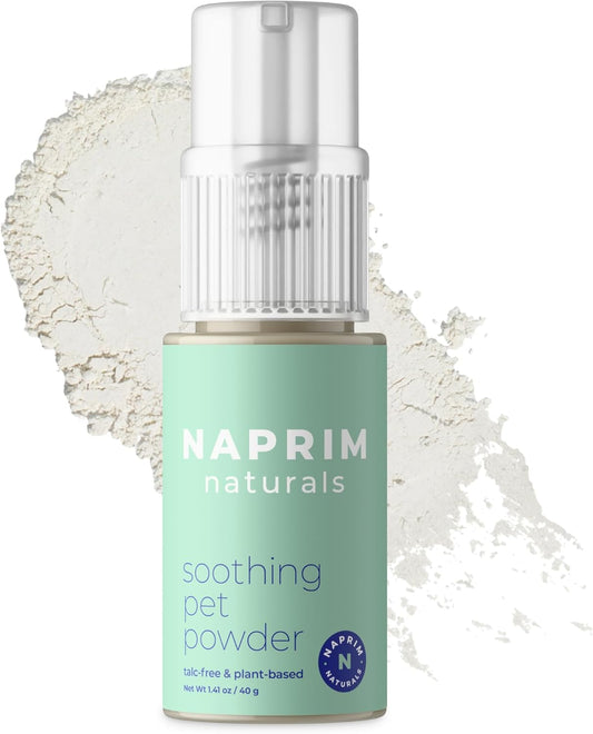 Soothing Pet Powder – Talc-Free Itch Relief for Dogs - Hot Spot Treatment, Dog Allergy Relief & Dry