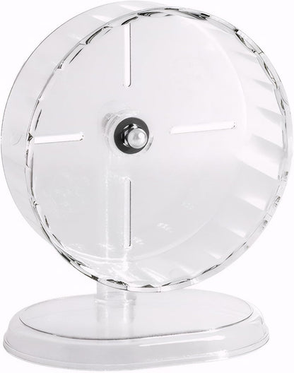 Silent Hamster Wheel – 8.3 Inch Syrian Hamster Running Wheel, Anti-Skid & Height Adjustable, Easy