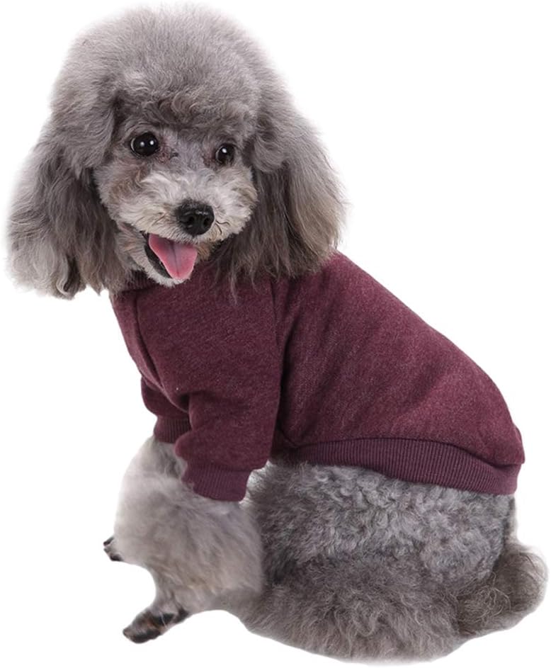 Jecikelon Dog Clothes Dogs Sweater Soft Puppies Clothing Winter Puppy Sweaters Warm Outfit for Dogs